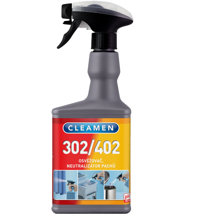 CLEAMEN 302/402 neutralizátor pachů, sanitární 550 ml
