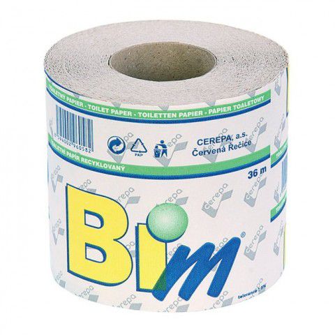 Toaletní papír BIM, recyklovaný