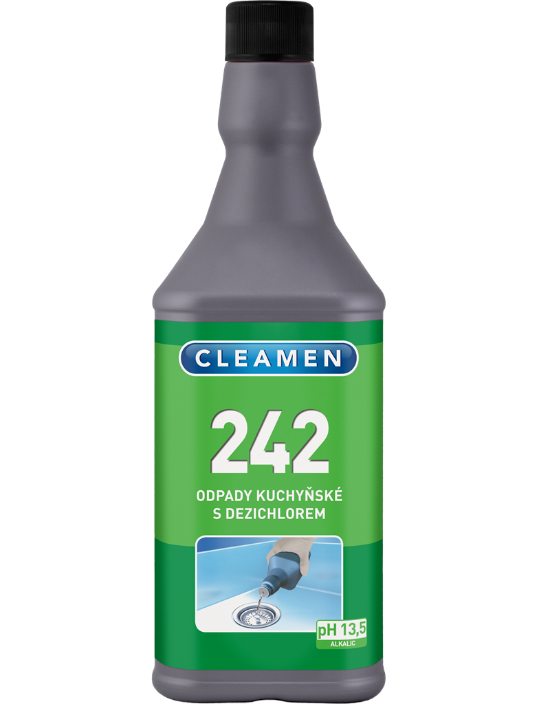 CLEAMEN 242 kuchyňské odpady s dezichlórem 1 l