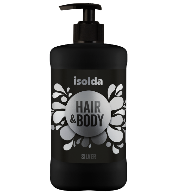 ISOLDA SILVER LINE Hair & Body Shampoo 400 ml