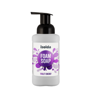 ISOLDA Violet energy foam soap 400ml