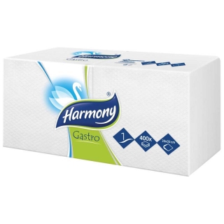 Ubrousky Harmony Gastro 33x33cm, 1vrst 400ks